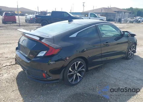 2017 Honda Civic Si из США, поврежденный, VIN 2HGFC3A54HH752323
